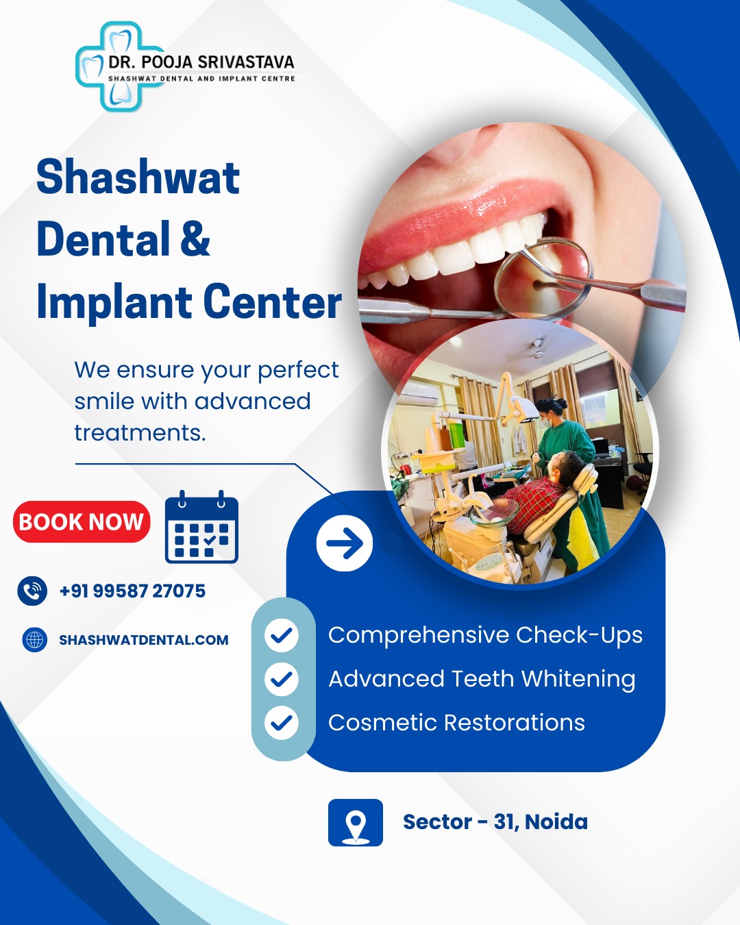 Full Mouth Rehabilitation at Shashwat Dental & Implant Centre: Restore Your Smile with Expert Care